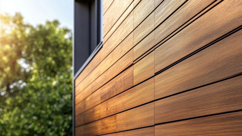 Wood Siding Mounting Technique